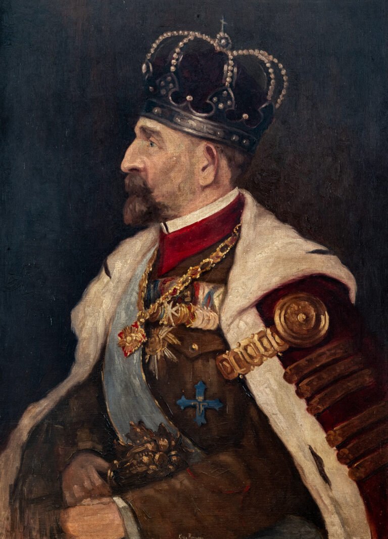 Coca Romano – Portretul Regelui Ferdinand al României