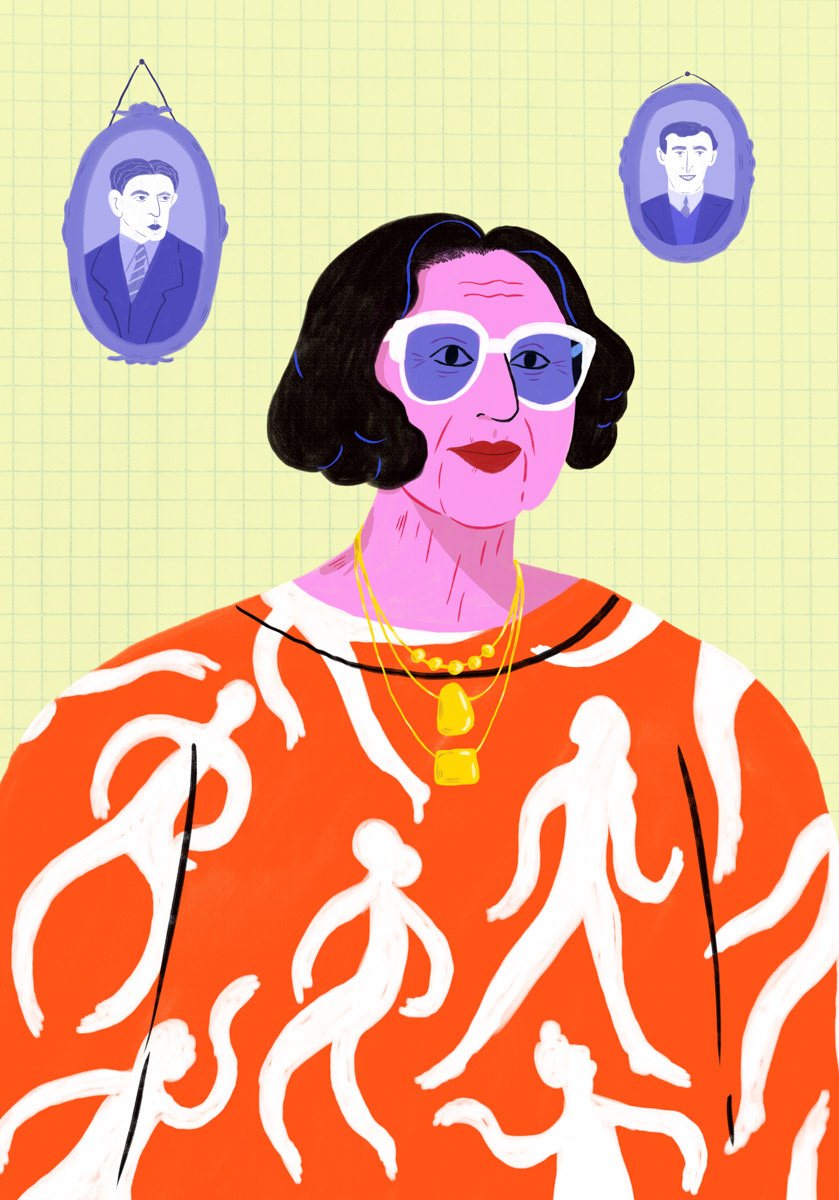 Portret realizat de Diana Barbu, Her Art Story