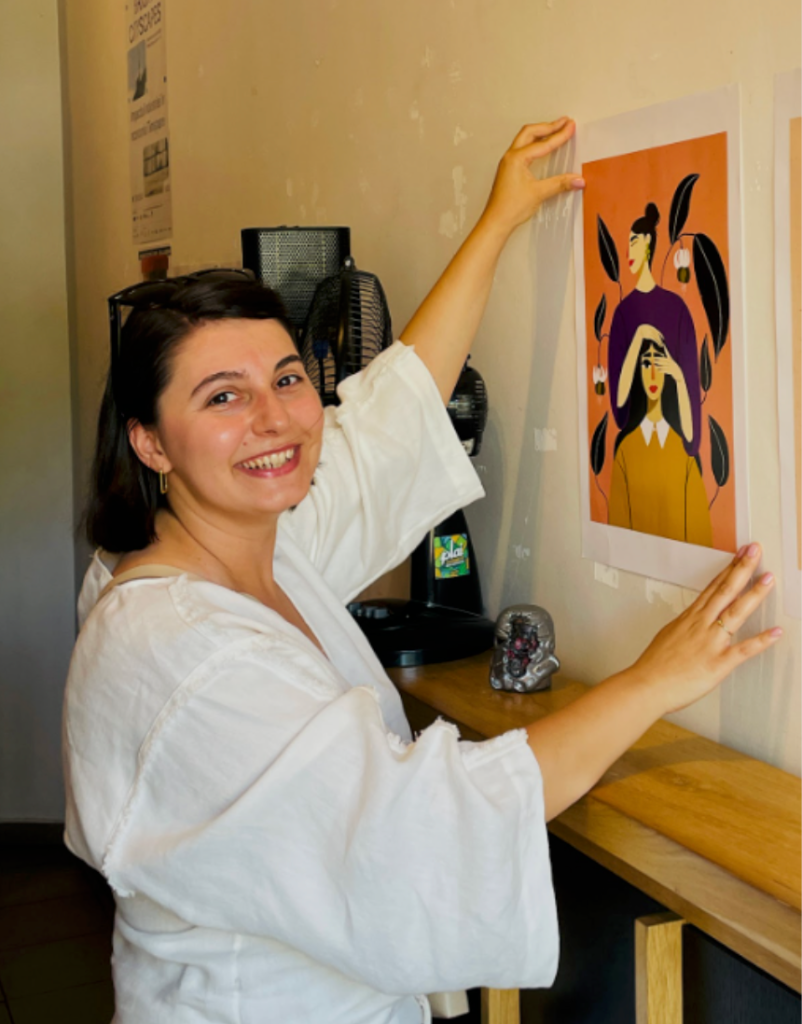 Portretul artistei Diana Barbu