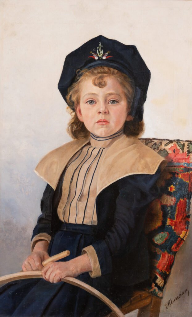 Elena Mureșianu – în copilărie