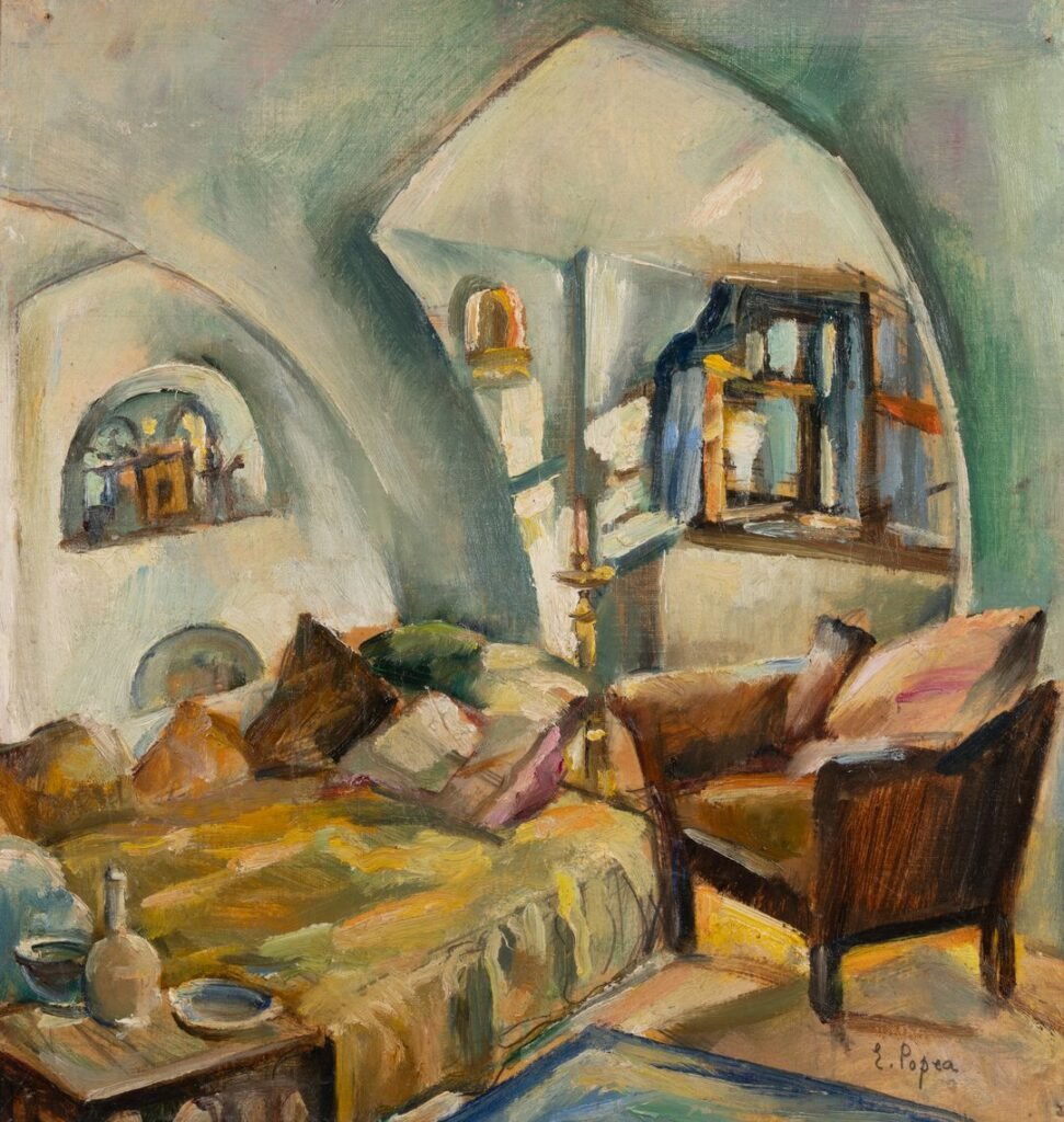 Elena Popea – Interior Castelul Bran