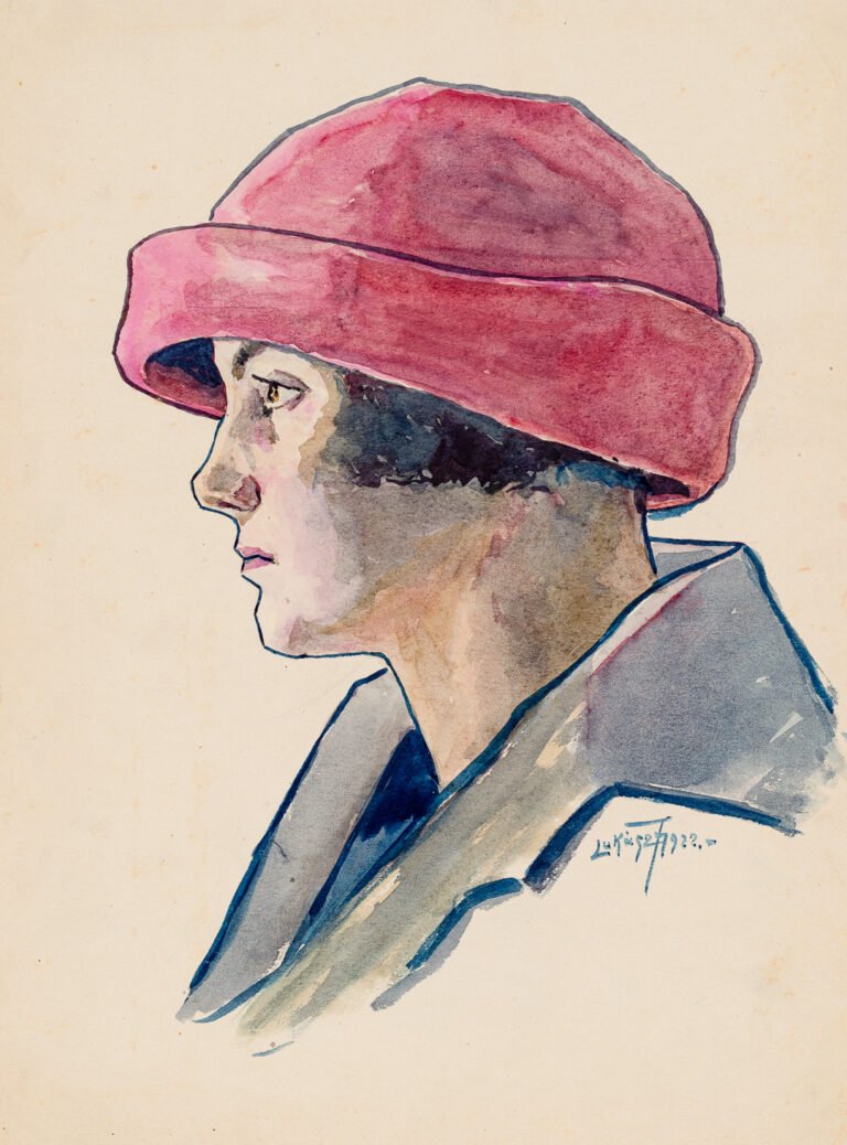 Irina Lukász – Fata cu pălărie roz