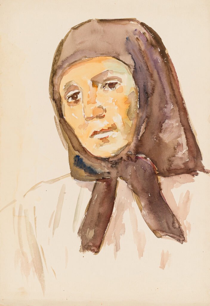 Portret de țărancă
