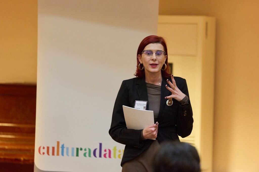 Conferința de Marketing Cultural & Educație Muzeală, prezentarea proiectului Her Art Story