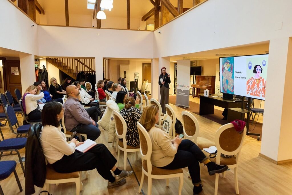 Conferința de Marketing Cultural & Educație Muzeală, prezentarea proiectului Her Art Story