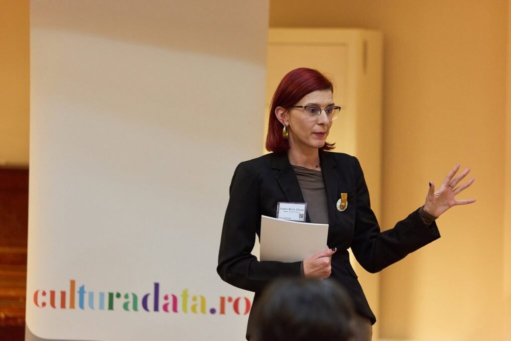 Conferința de Marketing Cultural & Educație Muzeală, prezentarea proiectului Her Art Story