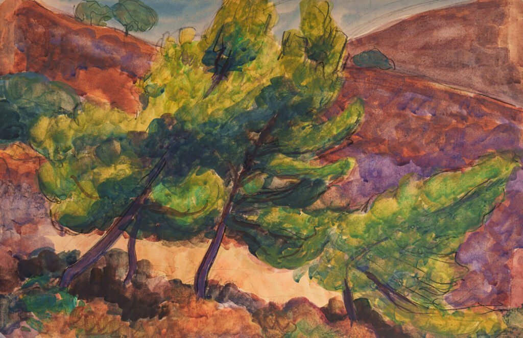 Rodica Maniu – Peisaj din Corsica