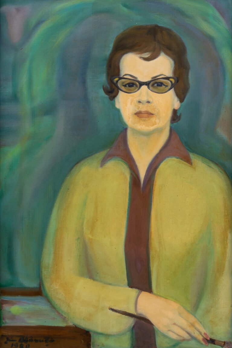 Zina Blănuță – Autoportret
